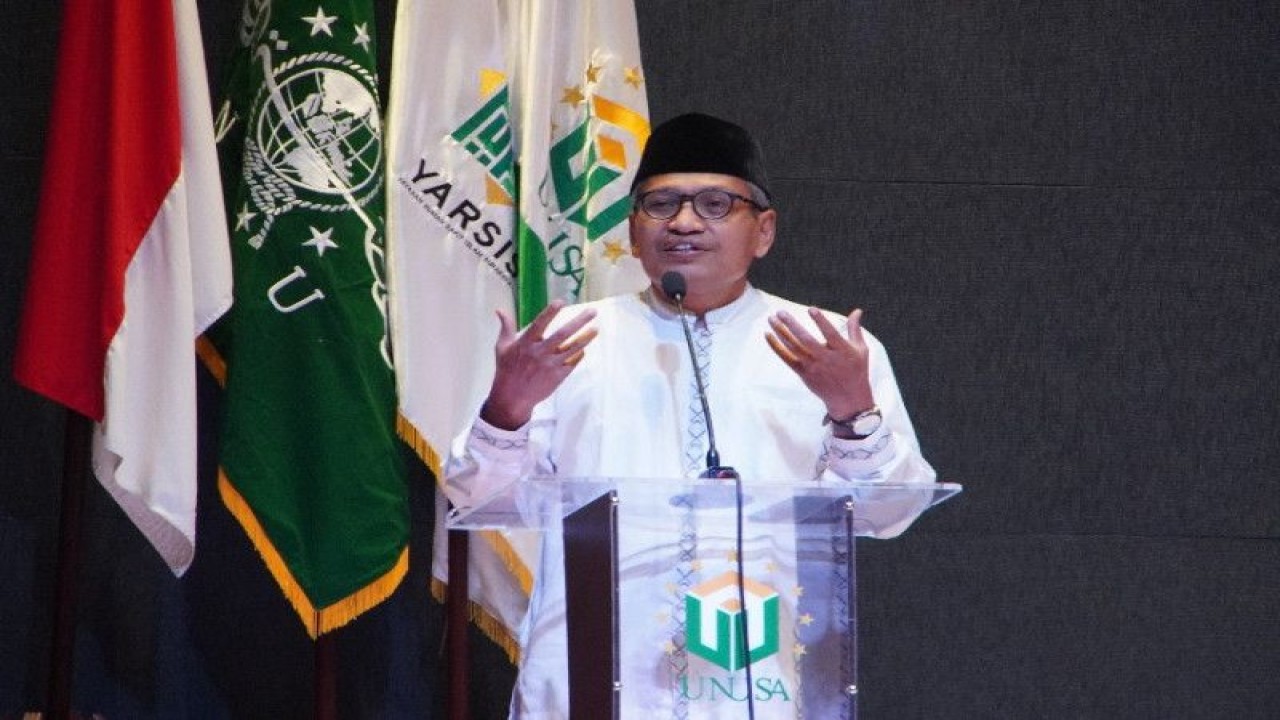 Ketua Lembaga Kajian dan Pengembangan Sumber Daya Manusia (Lakpesdam) Pengurus Besar Nahdlatul Ulama (PBNU), K.H. Ulil Abshar Abdalla. (ANTARA/HO-Humas Unusa)
