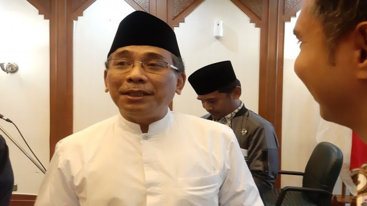 Ketua Umum Pengurus Besar Nahdlatul Ulama (PBNU) Yahya Cholil Staquf (ANTARA/HO)
