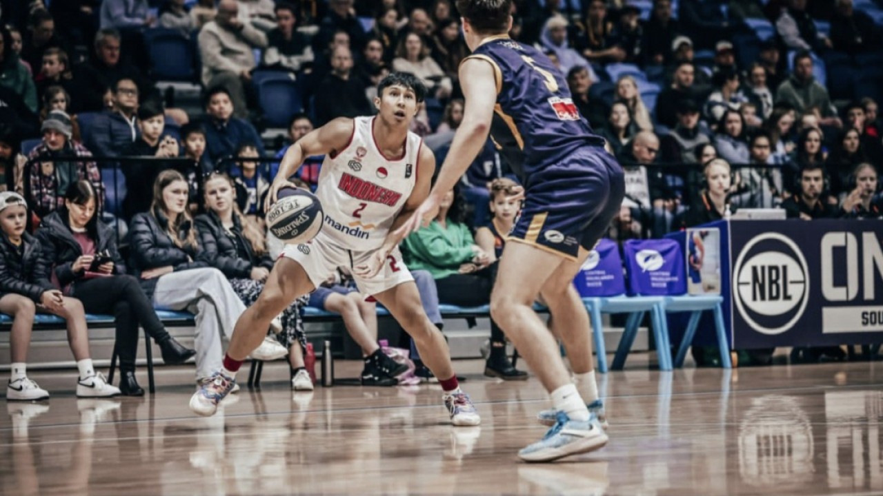 Laga Timnas Basket Indonesia