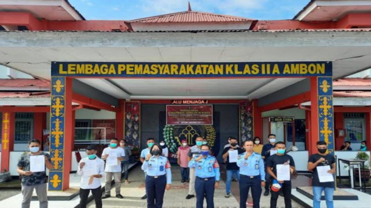Lapas kelas II/A Ambon usulkan 150 narapidana mendapat remisi idul fitri (Antara/DedyAzis)