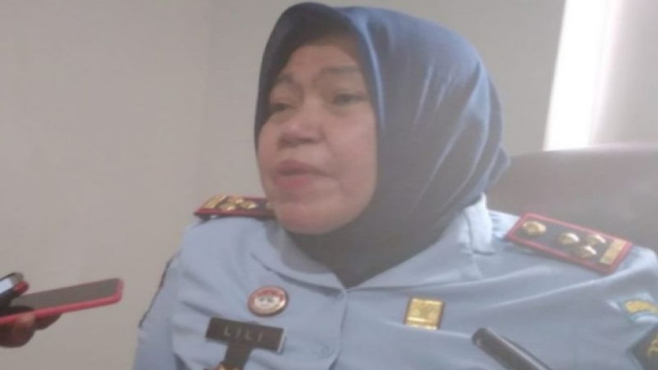 Kepala Divisi Pemasyarakatan Kemenkumham Maluku Utara Lili S.H., M.H. (ANTARA/Abdul Fatah)