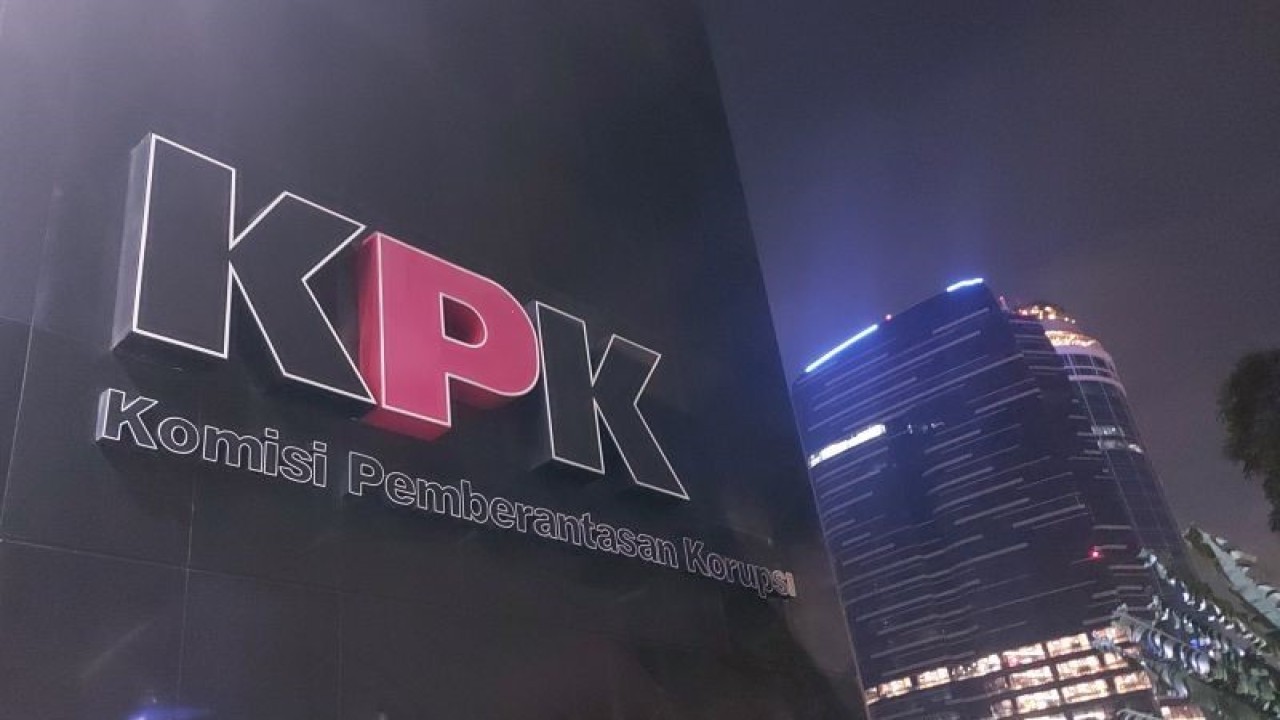 Logo KPK. (ANTARA/Fianda Sjofjan Rassat)