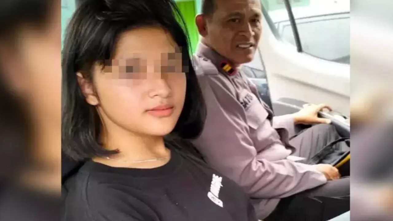 Foto seorang remaja putri atau ABG berusia 15 tahun viral setelah diduga mencuri motor di Dusun Kwancen, Bandongan, Kabupaten Magelang, Jateng, Rabu, 12 April 2023. (Istimewa)