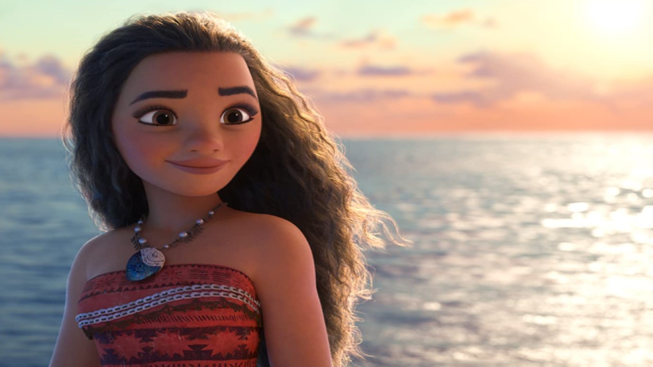 Auli'i Cravalho berperan sebagai pengisi suara karakter Moana dalam film animasi "Moana" (2016). (ANTARA/HO-Disney via IMDb)