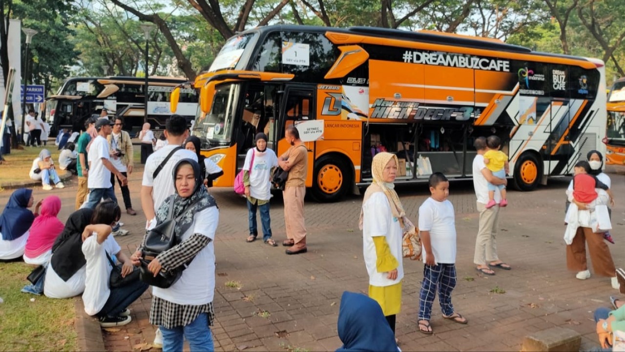 Mudik gratis Bank Mandiri. (Net)