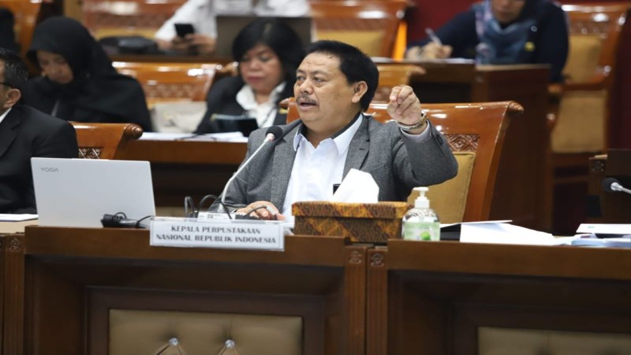 Kepala Perpustakaan Nasional (Perpusnas) Republik Indonesia Muhammad Syarif Bando. (ANTARA/HO-Perpusnas RI)