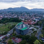 Museum Tsunami Aceh tampak dari udara (FOTO ANTARA/dok.)-1682500371