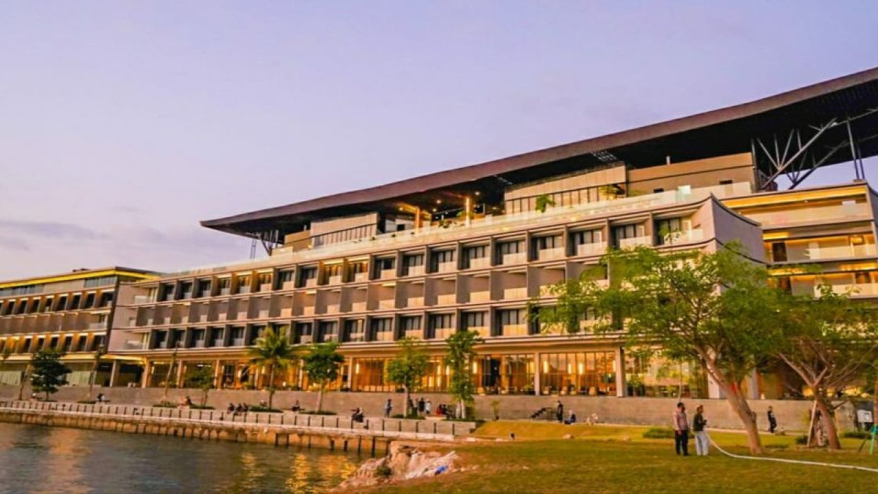 Hotel Meruorah di Labuan Bajo, NTT yang menjadi salah satu lokasi utama KTT ke-42 ASEAN. ANTARA/HO-ASDP
