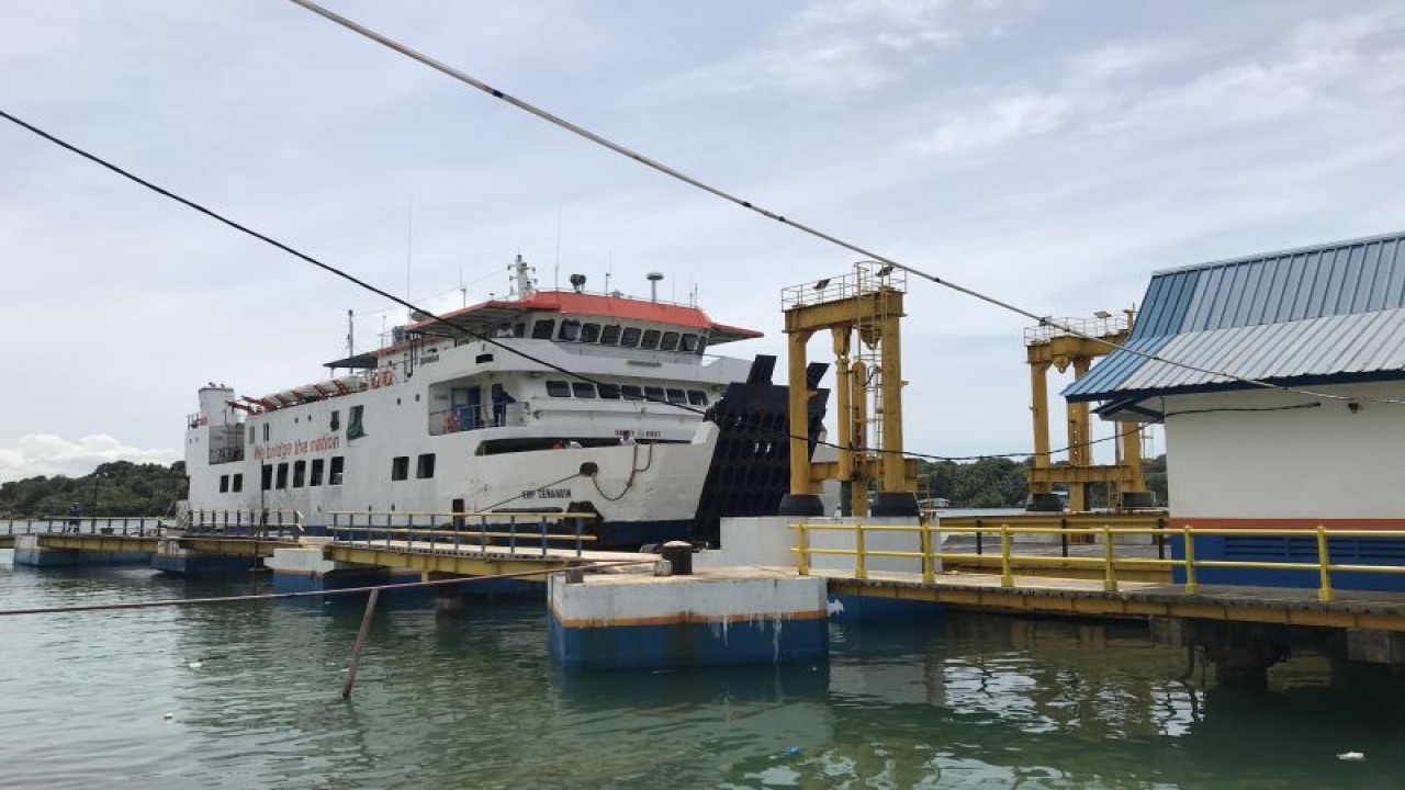 Pelabuhan Roro Telaga Punggur (ANTARA/Yude)