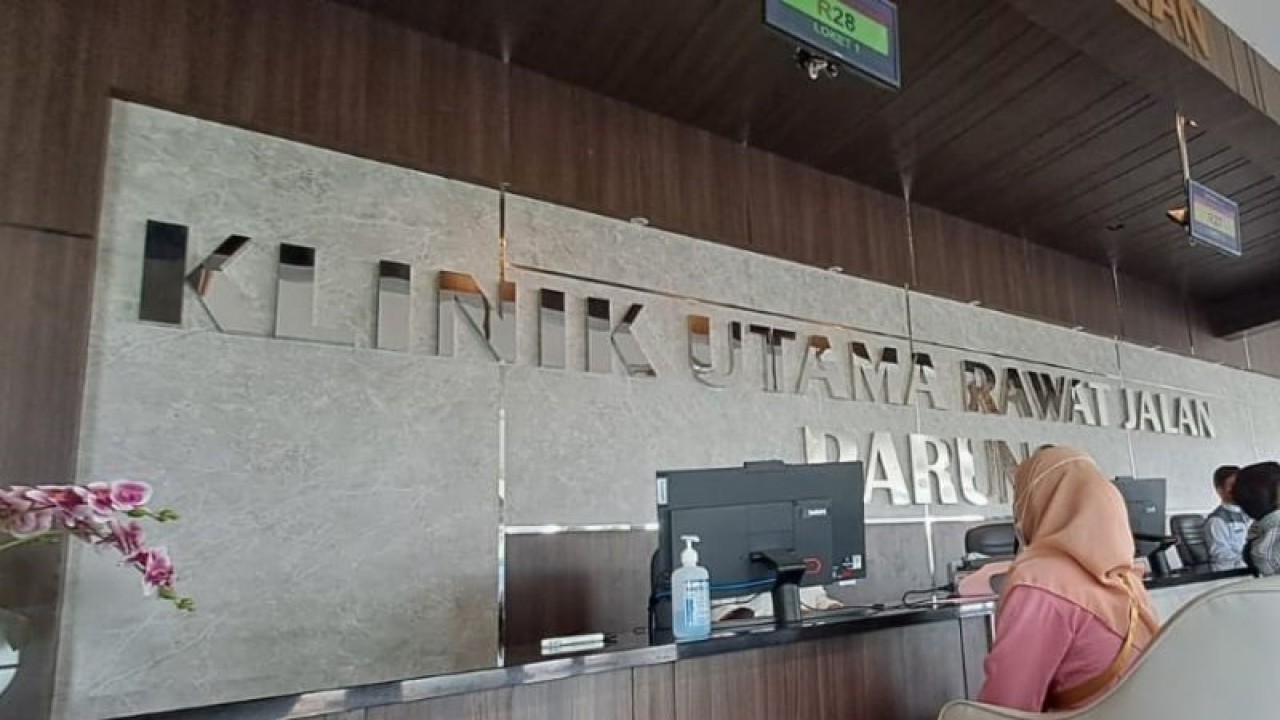Pelayanan kesehatan di Klinik Utama Rawat Jalan Parung, Kabupaten Bogor, Jawa Barat. (ANTARA/HO-Humas Pemkab Bogor)