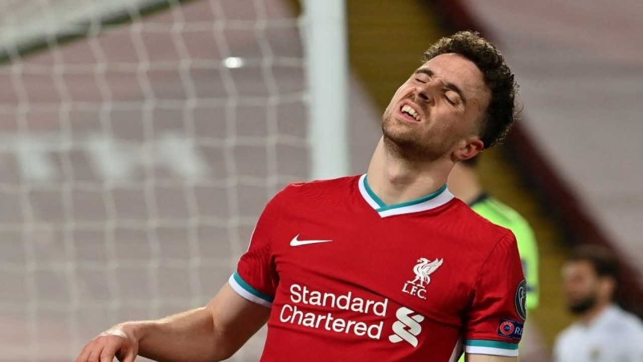 Pemain Liverpool Diogo Jota (AFP/PAUL ELLIS)