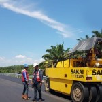 Pemeliharaan Jalan Tol Trans Sumatera. ANTARA/HO - Hutama Karya-1681806892