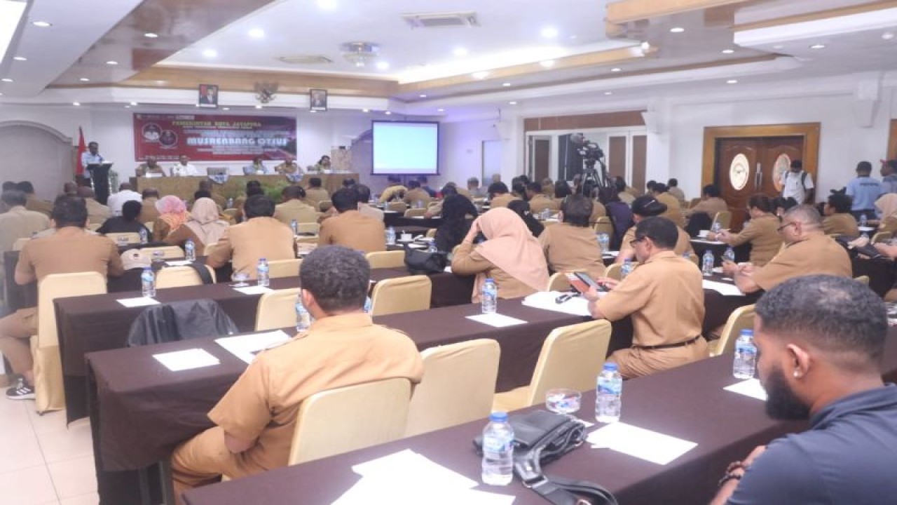Suasana musrenbang otsus yang berlangsung di Kota Jayapura, Selasa (11/4/2023) (ANTARA/HO-Humas Pemkot Jayapura)