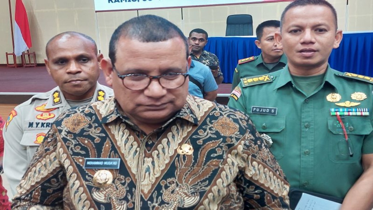 Penjabat Gubernur Papua Barat Daya, Muhammad Musa'ad (ANTARA/Yuvensius Lasa Banafanu)