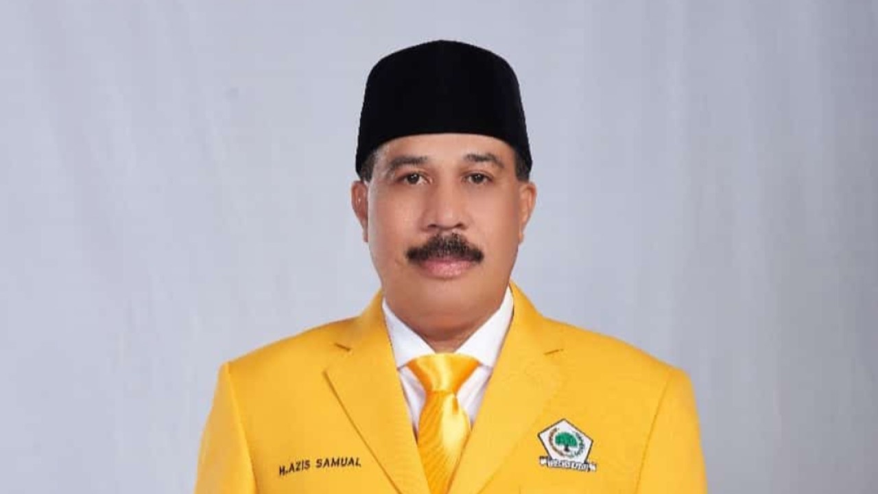 Politisi senior partai Golkar H. Azis Samual