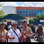 Pramuka bantu pelayanan mudik-balik Lebaran di Pelabuhan Feri Penajam-1682591626