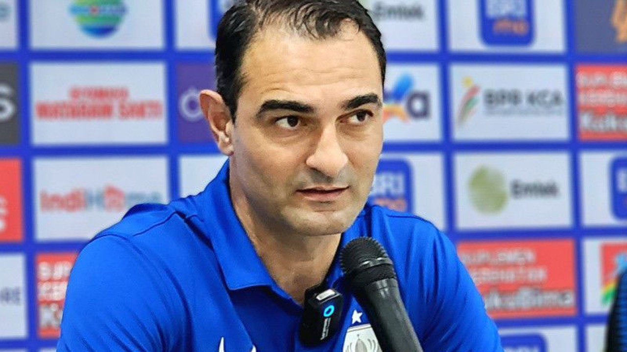 Pelatih PSIS Semarang Gilbert Agius (ANTARA/ I.C.Senjaya)