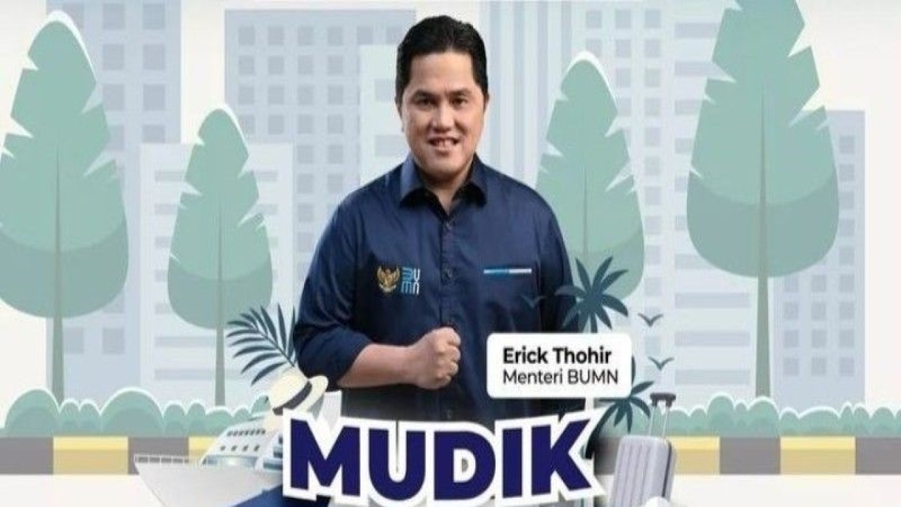 PT Timah Tbk bersama Kementerian Badan Usaha Milik Negara (BUMN) menyiapkan 1.000 kuota mudik Lebaran Idul Fitri 1444 Hijriyah secara gratis (Humas)