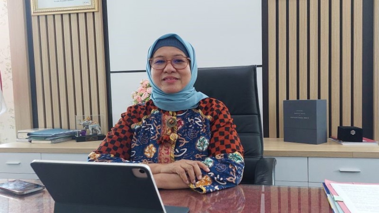 Rektor Universitas Bengkulu Dr Retno Agustina Ekaputri. (ANTARA/Boyke Ledy Watra)