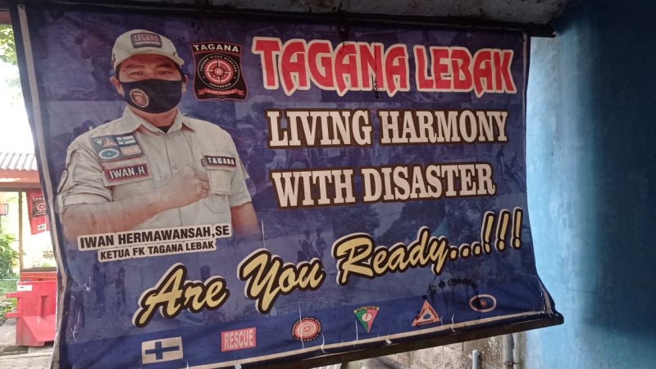 Relawan taruna siaga bencana (Tagana) Kabupaten Lebak, Provinsi Banten, bersiaga selama Ramadhan 1444 Hijriah/2023 untuk melayani masyarakat jika sewaktu-waktu terjadi bencana alam. ANTARA/Mansur