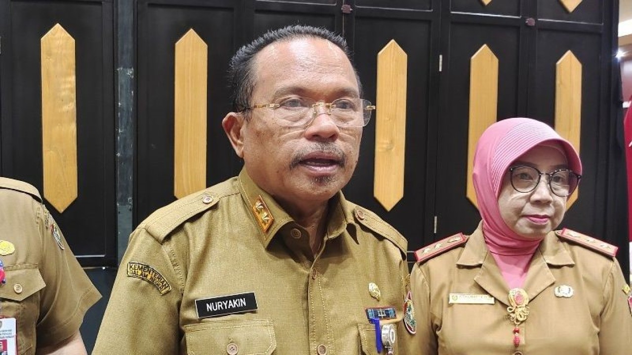 Sekda Kalteng Nuryakin. (ANTARA/Muhammad Arif Hidayat)