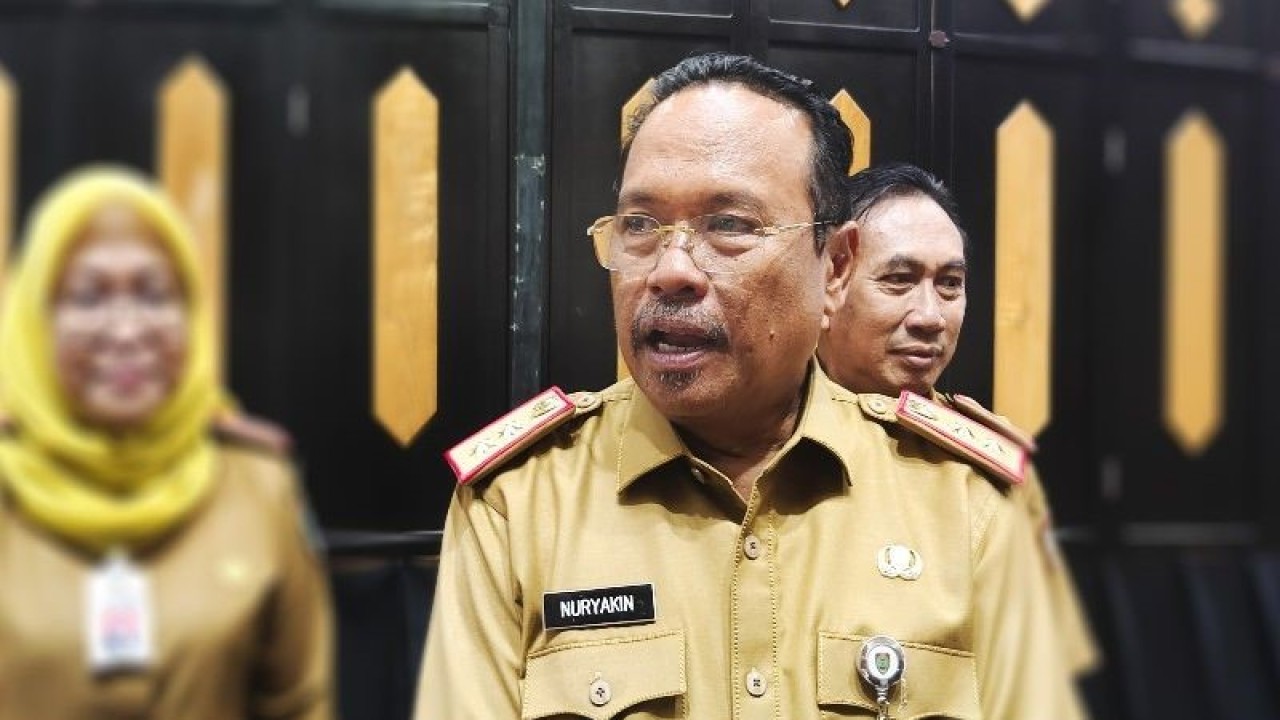 Sekda Kalteng Nuryakin. ANTARA/Muhammad Arif Hidayat