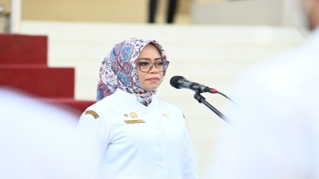 Sekretaris Daerah Provinsi Sulteng Novalina (ANTARA/HO-Biro Administrasi Pimpinan Setda Pemprov Sulteng)