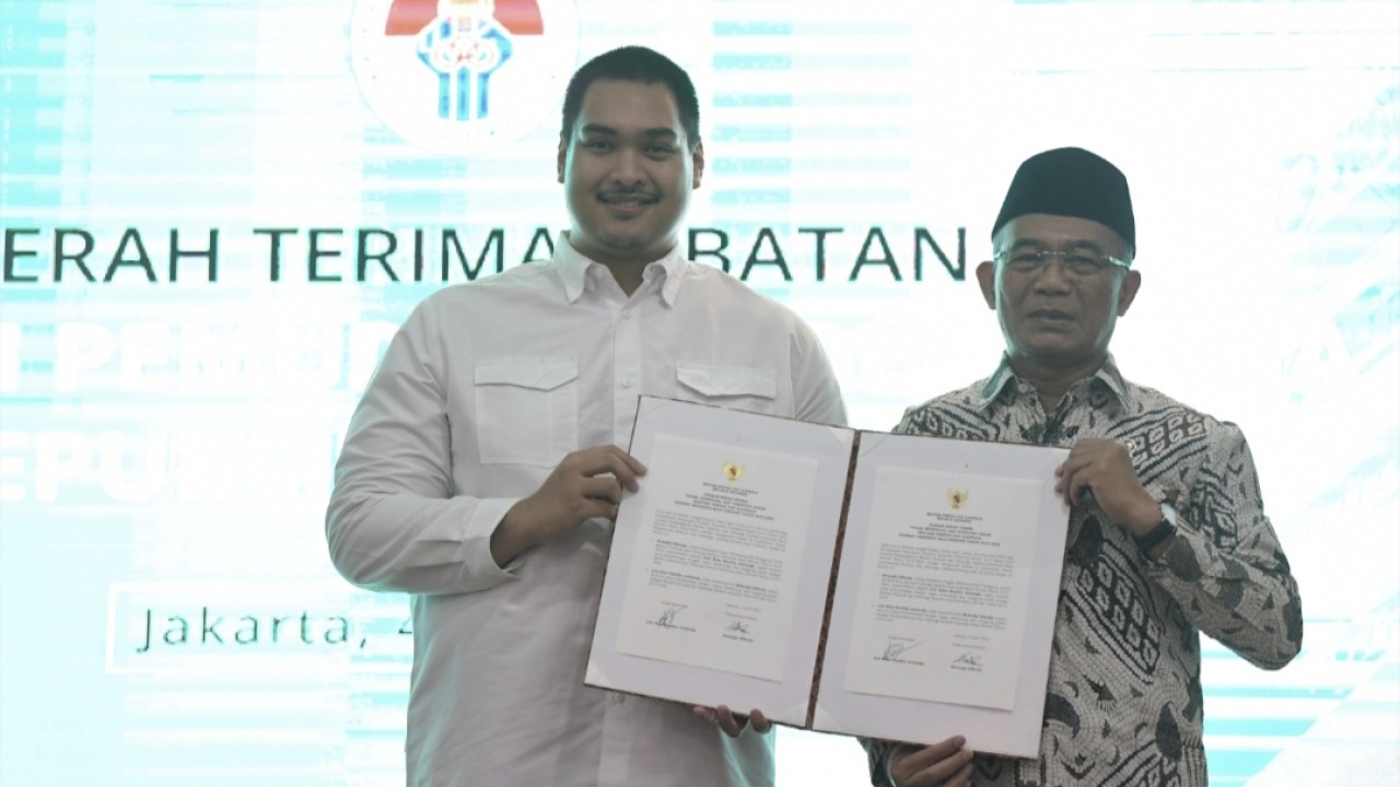 Sertijab Dito Ariotedjo Muhadjir Effendy