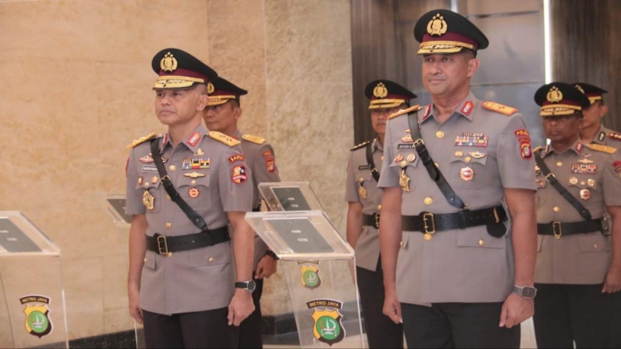 Sertijab Wakapolda Metro Jaya.
