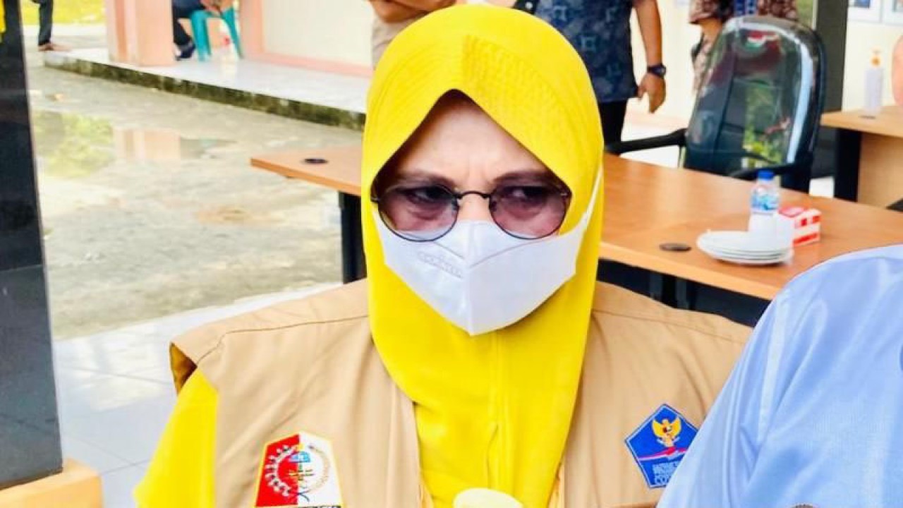 Kepala Dinas Kesehatan Kabupaten Nagan Raya, Provinsi Aceh, Siti Zaidar. (ANTARA/Teuku Dedi Iskandar)