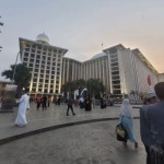 Suasana Masjid Istiqlal Jakarta. (FOTO ANTARA/Sean Filo Muhamad)-1681201266