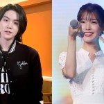 Suga BTS dan IU (twitter.com/bts_bighit/_IUofficial)-1680663917