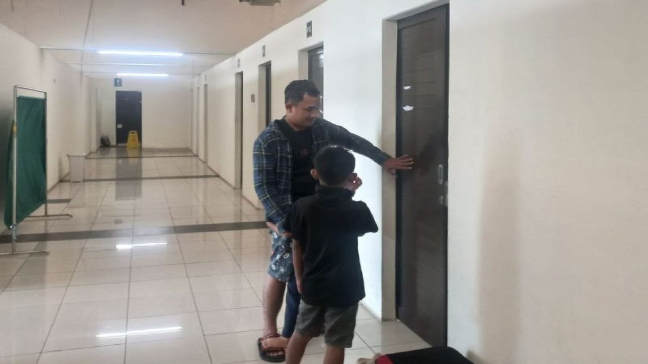 Fasilitas penginapan di Terminal Terpadu Pulo Gebang, Jakarta Timur, Kamis. (ANTARA/ Sinta Ambarwati)