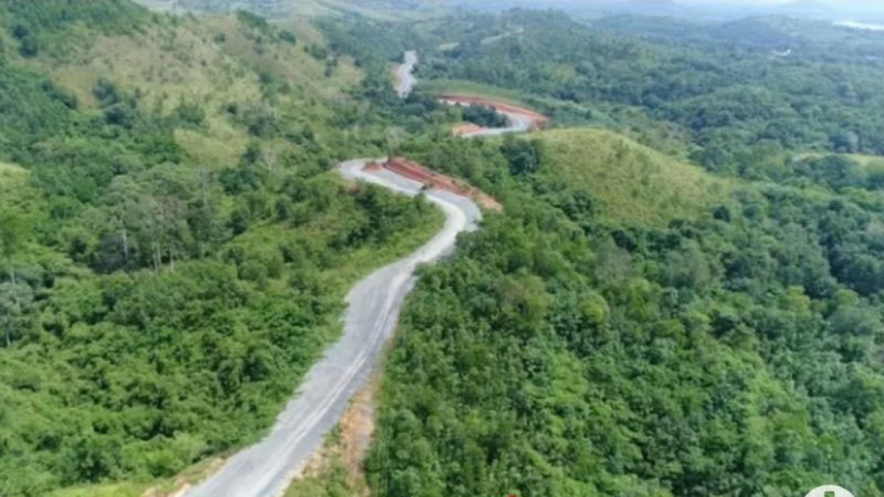 Ilustrasi rencana pembangunan jalan tol Banjarbaru-Batulicin. Foto ANTARA-HO