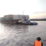 Tug Boat yang mengalami kecelakaan di perairan Bengkalis. (ANTARA/HO-Basarnas)-1680668374