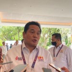 Wakil Ketua Umum Kadin Indonesia Bidang Pengembangan Otonomi Daerah Sarman Simanjorang. (ANTARA/Ade Irma Junida)-1681723650