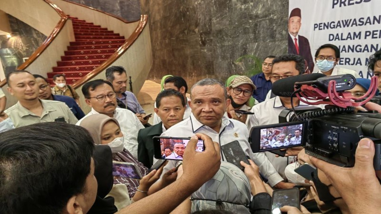 Wakil Menteri Ketenagakerjaan Afriansyah Noor. (ANTARA/Asep Firmansyah)
