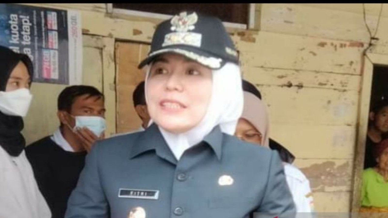 Wakil Wali Kota Palembang, Fitrianti Agustinda. (ANTARA/Yudi Abdullah/23)