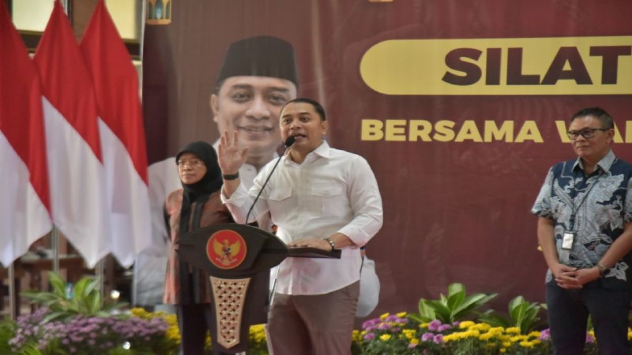 Wali Kota Surabaya Eri Cahyadi (ANTARA/HO-Diskominfo Surabaya)