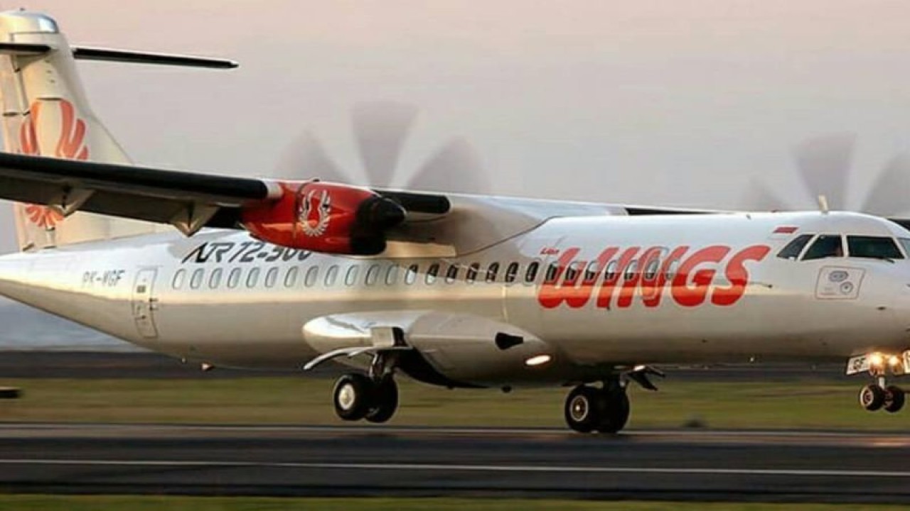 Pesawat Wings Air. (Antara/HO-Wings Air)