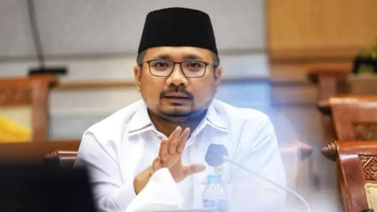 Menteri Agama Menag) Yaqut Cholil Qoumas. (Istimewa)