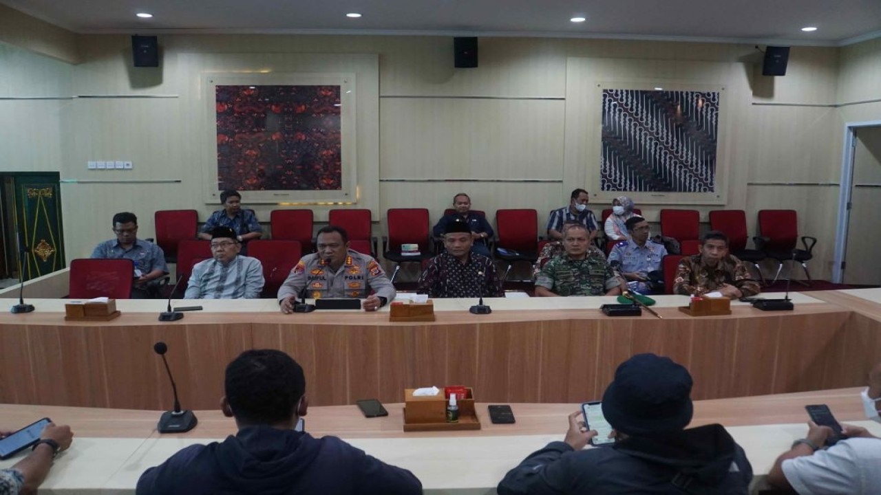 Rapat koordinasi terkait persiapan rekayasa lalu lintas di kawasan Malioboro, Yogyakarta, saat mudik lebaran. (Istimewa/jogjakota.go.id)