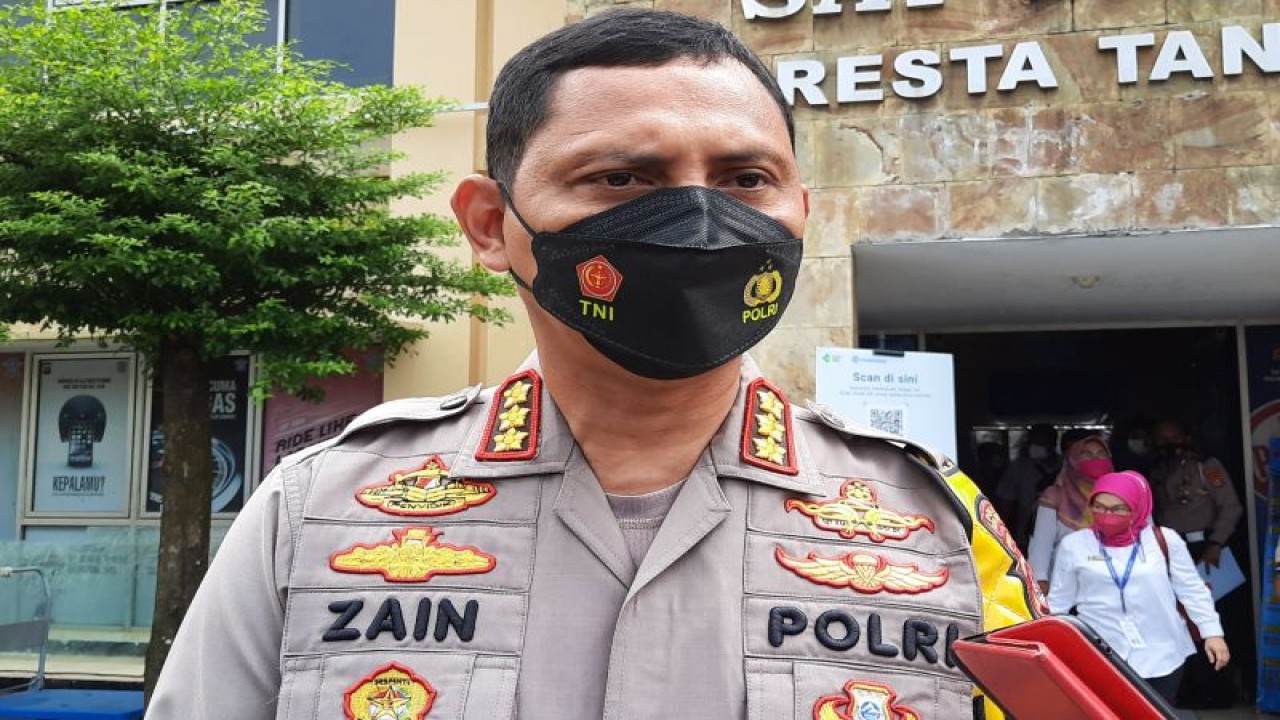 Kapolresta Tangerang Kombes Pol. Zain Dwi Nugroho. ANTARA/Azmi Samsul Maarif