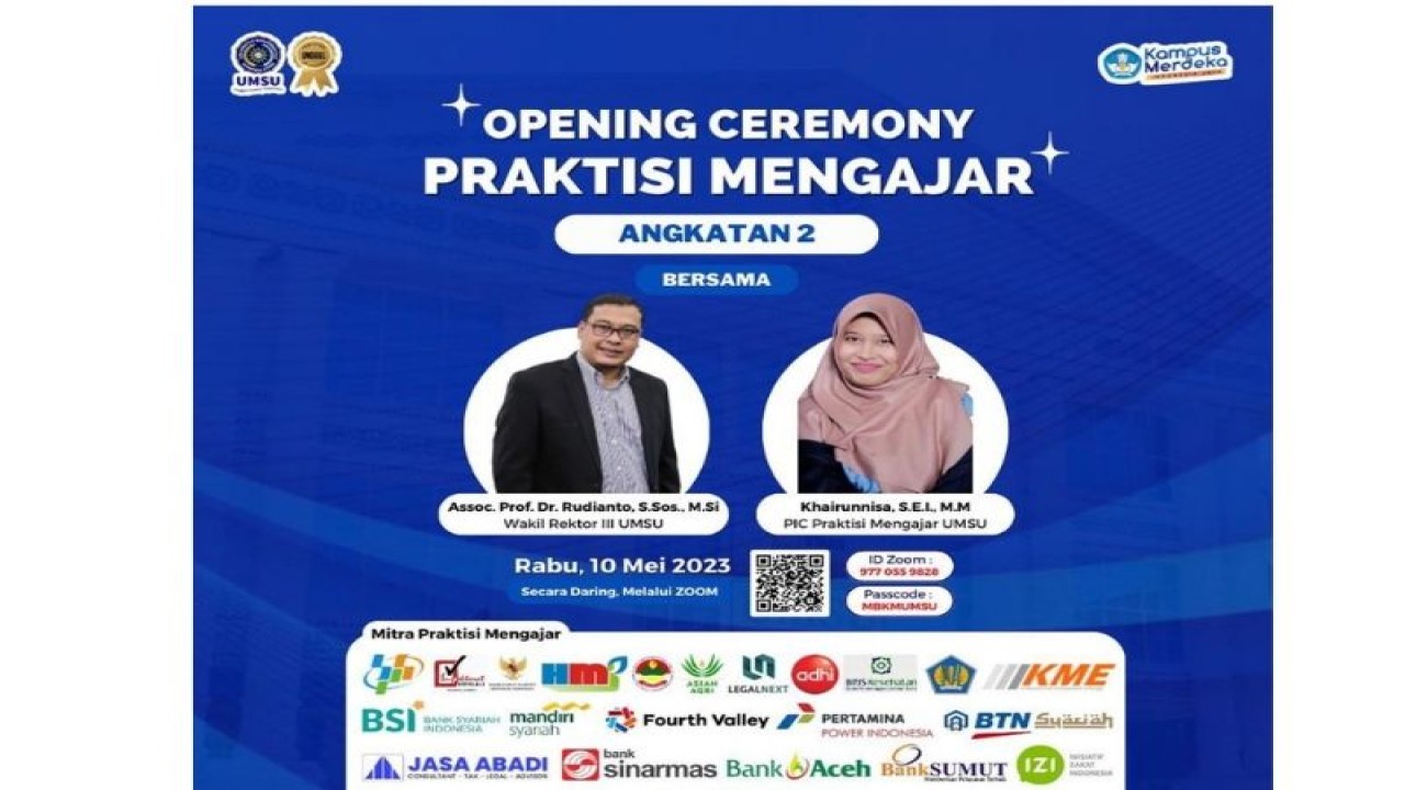 Sebanyak 31 praktisi profesional dari BUMN, perusahaan swasta, instansi pemerintah akan menjadi dosen di Universitas Muhammadiyah Sumatera Utara (UMSU) selama satu semester lewat program Praktisi Mengajar.  (ANTARA/HO)
