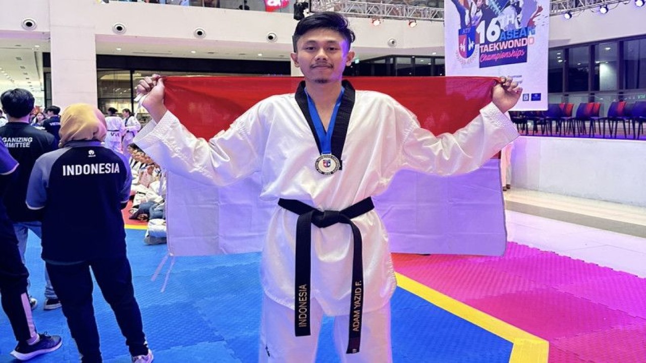 Atlet Tim Nasional Taekwondo asal Jawa Barat, Adam Yazzid Ferdyansyah. (ANTARA/Dokumentasi Pribadi)
