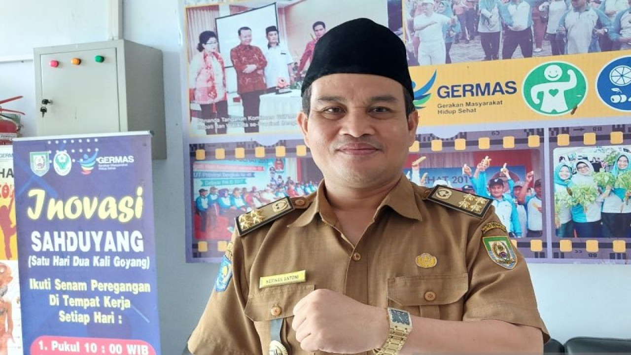 Kepala Dinas Kesehatan Provinsi Bengkulu Herwan Antoni. (ANTARA/Boyke Ledy Watra)