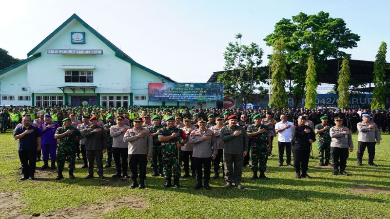 Apel kunker Presiden ke Jambi.(ANTARA/HO-Penrem 042 Gapu)