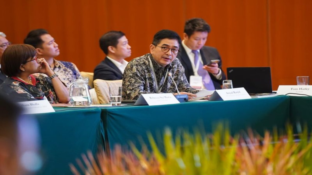 Ketua ASEAN Business Advisory Council (ASEAN-BAC) dan Ketua Umum Kadin Indonesia Arsjad Rasjid. (ANTARA/HO Kadin Indonesia)