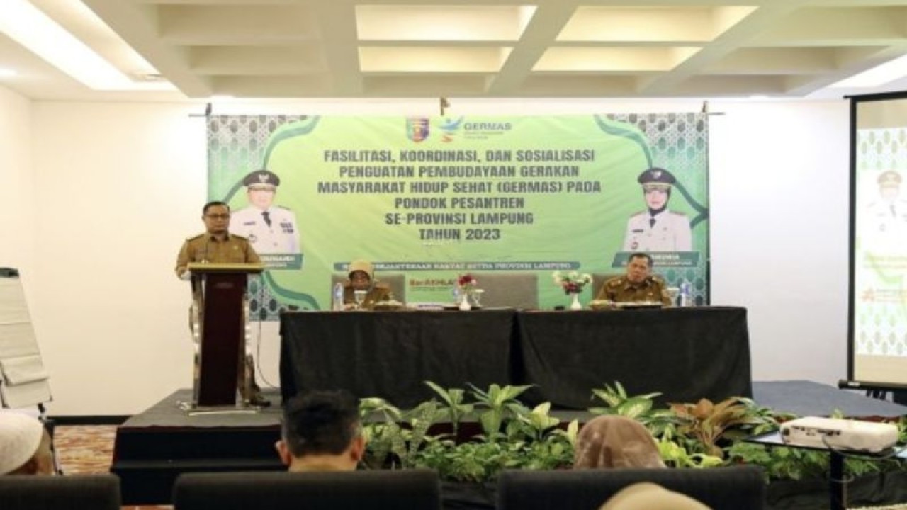Asisten Administrasi Umum Pemerintah Provinsi Lampung Senen Mustakim. ANTARA/HO-Pemprov Lampung.