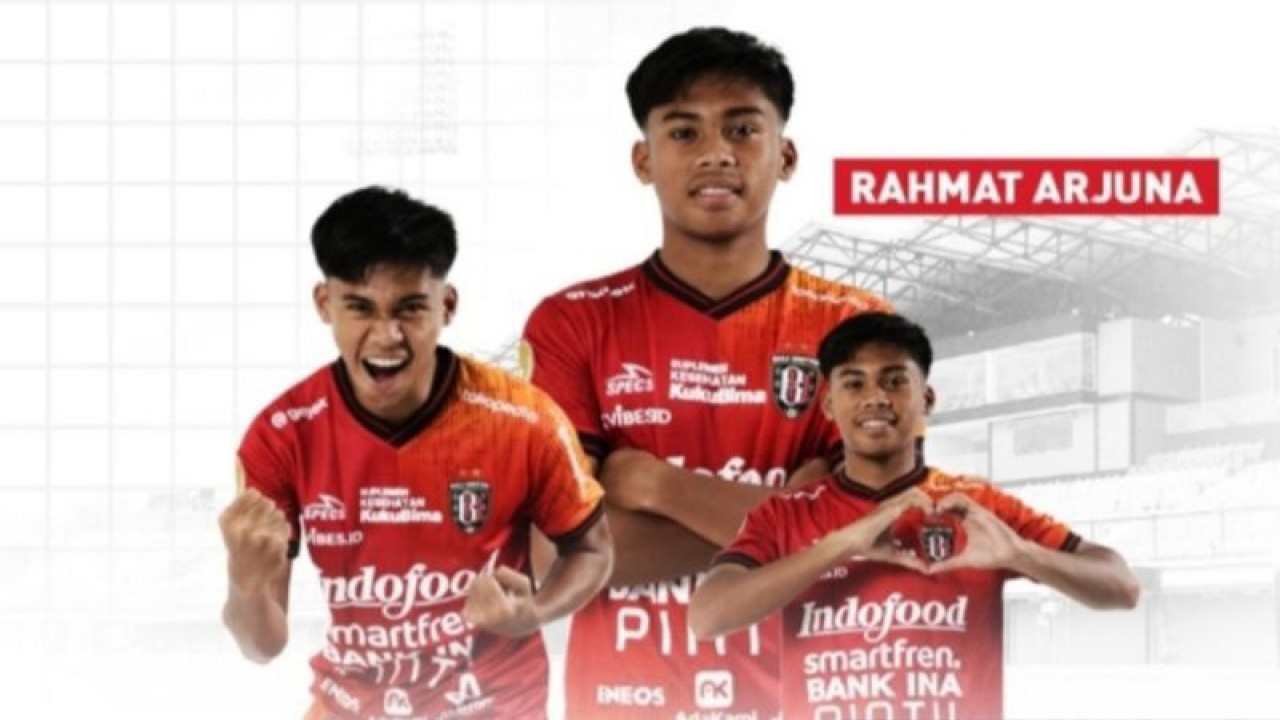Tangkapan layar - Bali United menggaet pemain muda usia 20 tahun (U20) Rahmat Arjuna Reski di Gianyar, Bali, Selasa (30/5/2023) ANTARA/Baliutd